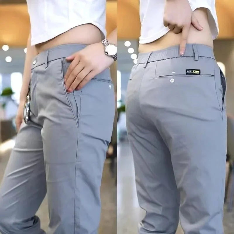 QUEIMA DE ESTOQUE: Calça Social Feminina - [PAGUE 1 LEVE 3] + 2 BRINDES